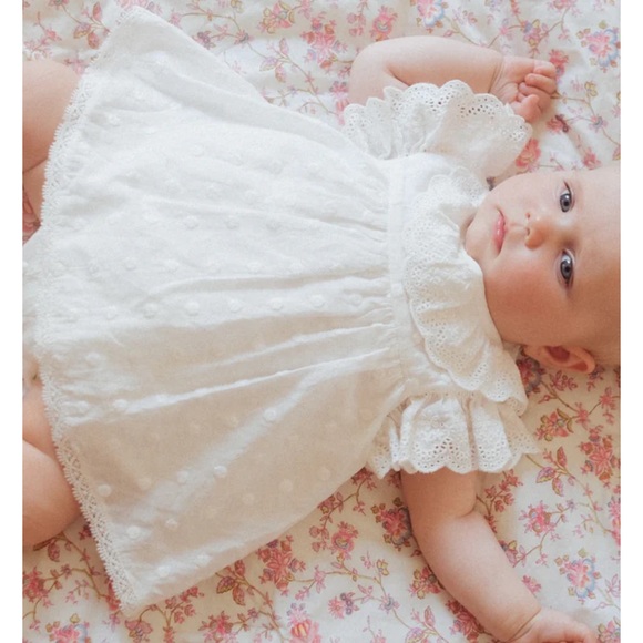 Louise Misha Anusha Romper - White - Picture 3 of 8